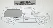 Load image into Gallery viewer, Large KICCL - KEEP IT CLEAN CARGO Liner with 6 Standard Clips